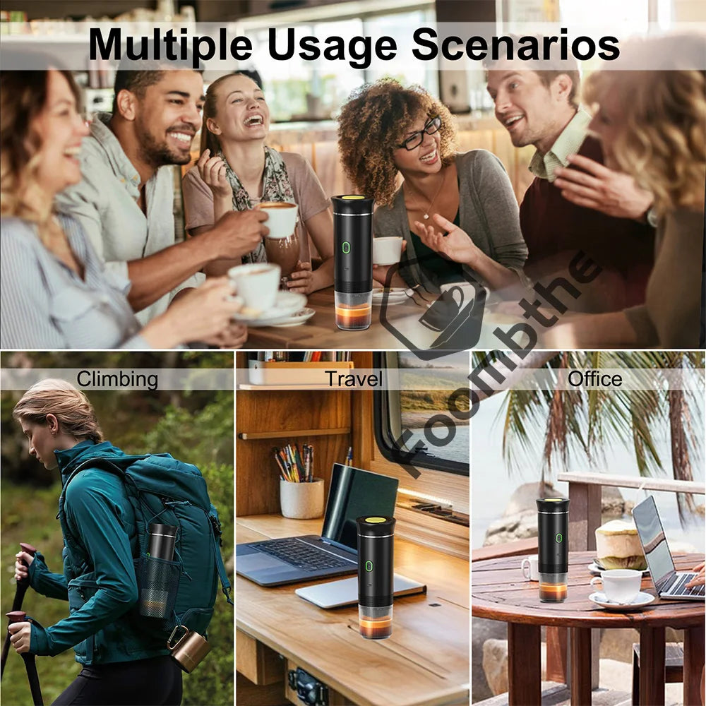 Wireless 3-in-1 Portable Espresso Machine