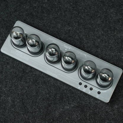 Silver Nixie Digital Clock