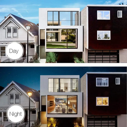 One-Way Mirror Silver Window Film – UV Blocking, Heat Insulation & Privacy Glass Tint