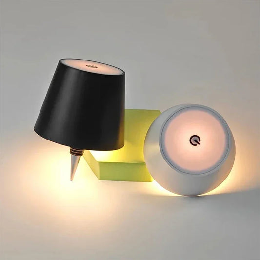 Wireless Touch-Control Bottle Lamp – 3 Colour Modes, Stepless Dimming | Ideal for Wine Bottles, Bars, and Desks