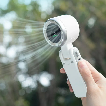 UltraFold™ 5-Speed Portable Turbo Fan – Compact, Rechargeable, and Foldable