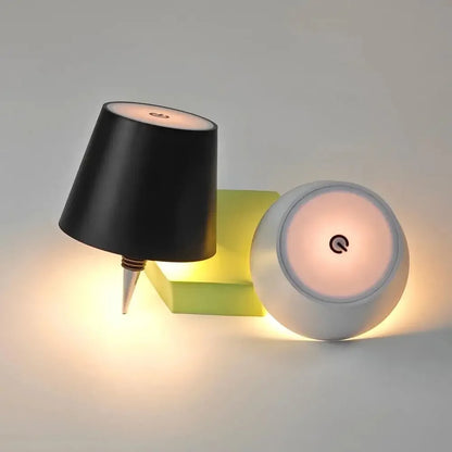 Wireless Touch-Control Bottle Lamp – 3 Colour Modes, Stepless Dimming | Ideal for Wine Bottles, Bars, and Desks