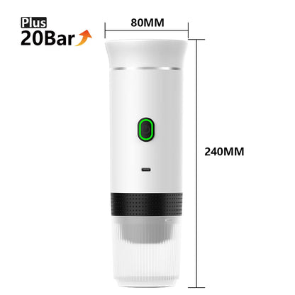 Wireless 3-in-1 Portable Espresso Machine